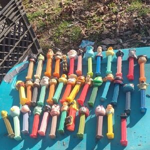 Assorted Character Pez Candy Dispensers for Kids(39 Total)